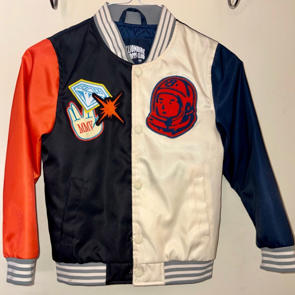 Billionaire Boys Club Kids' Astro Varsity Jacket Size 5/6